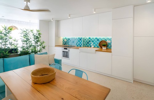 Sector B - Boliche Apartment | Apartment 'Turquesa Y Sal' with Sea View, Balcony and Wi-Fi