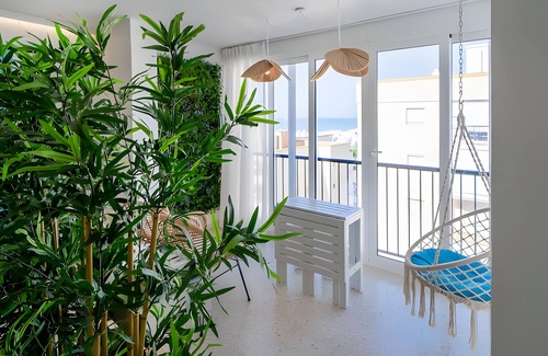 Sector B - Boliche Apartment | Apartment 'Turquesa Y Sal' with Sea View, Balcony and Wi-Fi