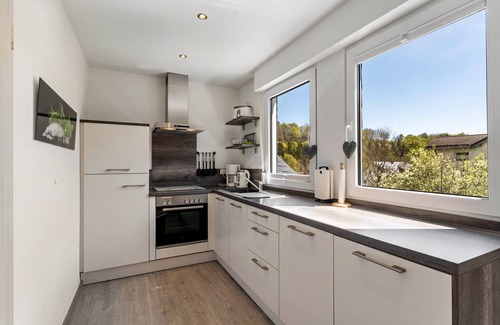 Ortsmitte Apartment | Apartment 'Typ 5' with Shared Garden, Balcony and Wi-Fi