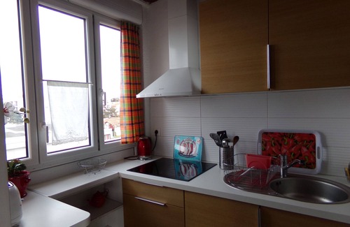 Saint-Jean-de-Luz Apartment | Apartment with sunny terrace with view of the montain, river and golf. Near the beach, center city and train station