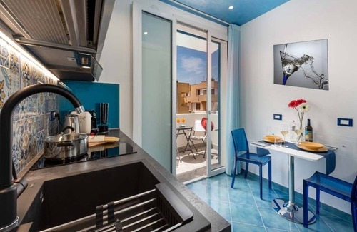 San Vito Lo Capo Apartment | Apartment with swimming pool and terrace by the sea