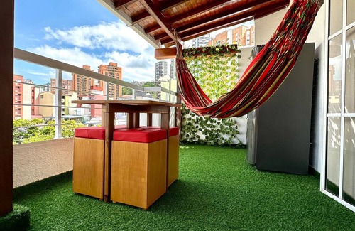 Bucaramanga Apartment | Apartment with amazing balcony best location close to san pio park