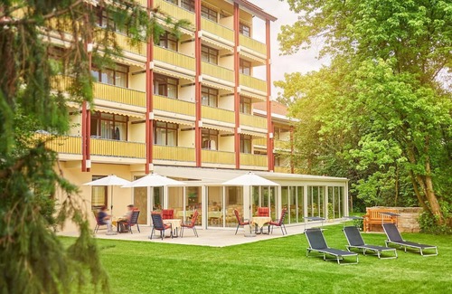 Bad Fuessing Apartment | Apartment with balcony directly opposite the Europa Therme