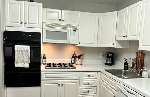 Somerset Apartment | Apartment with balcony and rooftop summer pool!