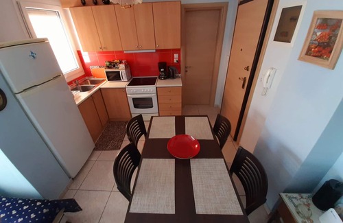 Kavala Apartment | Apartment with Balcony and Parking