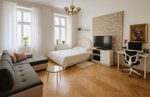 Brno-stred Apartment | Apartment with Balcony Brno city center