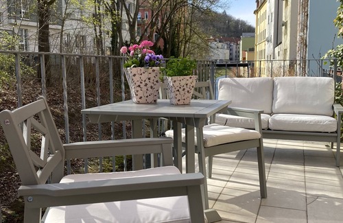 Meissen Apartment | Apartment with balcony in the middle of the old town