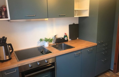 Neuravensburg Apartment | Apartment with views of mediterranean castle ruins