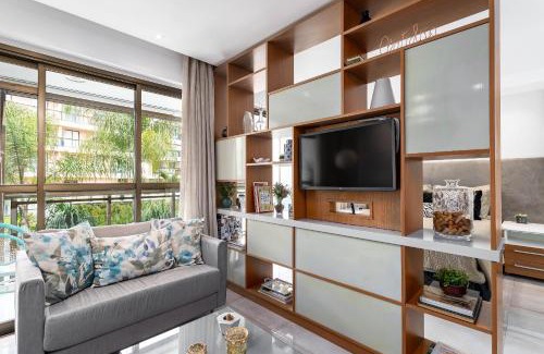 Itaipava Apartment | Apartment with one bedroom and living room in the heart of Itaipava