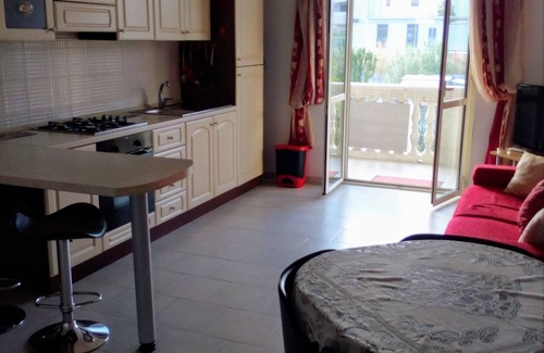 Stignano Mare Apartment | Apartment with Pool & SeaView-PetsOK-Ac-Balcony