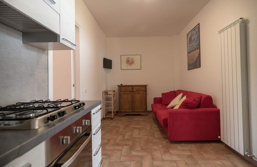 San Presto Apartment | Apartment with private kitchen and swimming pool in the park of Mount Subasio