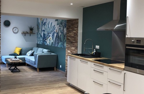 Saint-Servan Apartment | Apartment with Spa and Sauna 50m from the beach and close to Intra-Muros