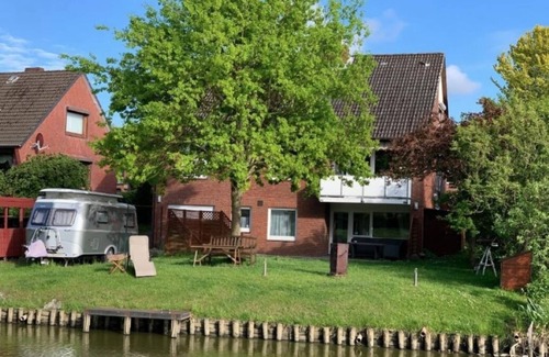 Glueckstadt Apartment | Apartment with terrace in Glückstadt near the water