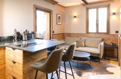 Megeve Apartment | Apartment with terrace and parking heart of Megève