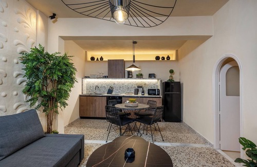 Symi Apartment | Apartment with village view