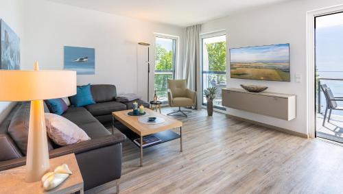 Garz Apartment | Apartment "Wolke 7" mit Penthouseflair - Oase am Haff
