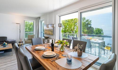 Garz Apartment | Apartment "Wolke 7" mit Penthouseflair - Oase am Haff