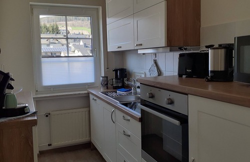 Ortsmitte Apartment | Apartment 'Zentrum Zum Kurgarten' with Mountain View, Balcony and Wi-Fi