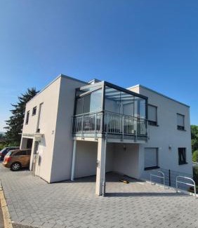 Sondelfingen House | Apartments Seibel Doppel-Zweibettzimmer mit Balkon
