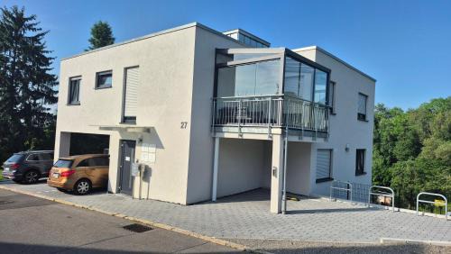 Sondelfingen House | Apartments Seibel Doppel-Zweibettzimmer mit Balkon