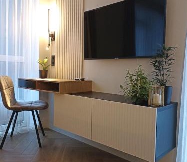 Virsuliskes Apartment | Apartments with a balcony and an impressive terrace on the roof of the house