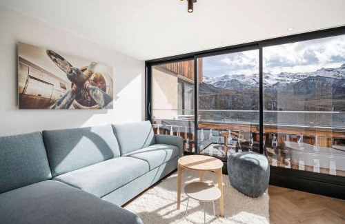 Val-Thorens Apartment | App d'exception 8pers, 66 m2, plein sud, confort, sauna, au calme, rénovation 2024