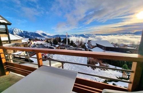 Saint-Michel-de-Chaillol Apartment | Appart 6 pers, balcon sud, coeur station, animaux admis, parking, WiFi, lave-vaisselle - FR-1-393-87