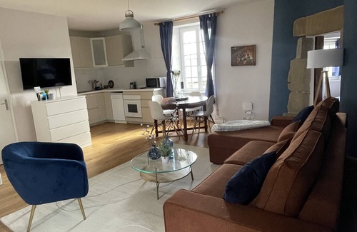 Etables-sur-Mer Apartment | Appartement sur la propriété d’un Manoir, 10 minutes des plages