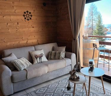 Saint-Michel-de-Chaillol Apartment | Appartement montagne LE FLOCON