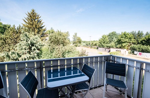Merkendorf Apartment | Appartement (52qm) für 4 Personen mit Balkon