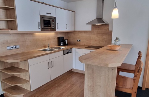 Riezlern Apartment | Appartement "8" - 2 Schlafräume, Dusche, WC - Gästehaus Alpina