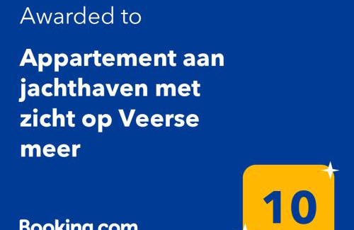 Oranjeplaat Apartment | Appartement aan jachthaven met zicht op Veerse meer