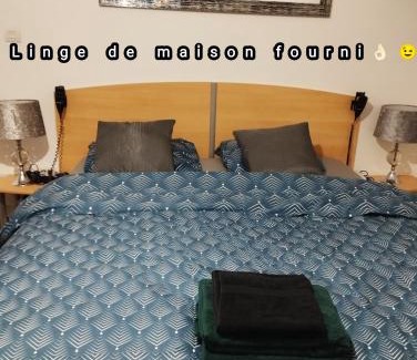 Foix Apartment | Appartement avec cour plein centre