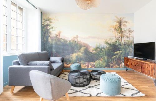Nantes Centre Apartment | Appartement Central et Calme avec Magnifique Vue