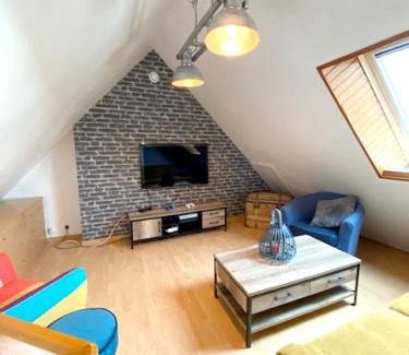 Penvins Apartment | Appartement charmant à Sarzeau avec vue sur la mer, 55 m²