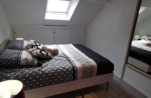 Donville-les-Bains Apartment | Appartement cosy, 300m de la mer