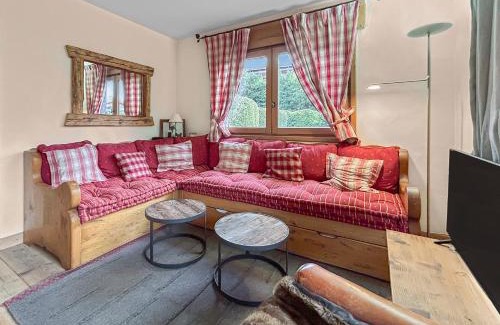 Megeve Apartment | Appartement cosy T3 avec Terrasse, Jardin & Garage