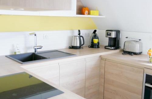 La Trinite-sur-Mer Apartment | Appartement duplex 5 personnes vue sur le port de la Trinité Sur Mer