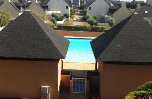 Erdeven Apartment | Appartement duplex à Erdeven avec piscine, proche plage, 4 couchages, équipements complets - FR-1-397-5
