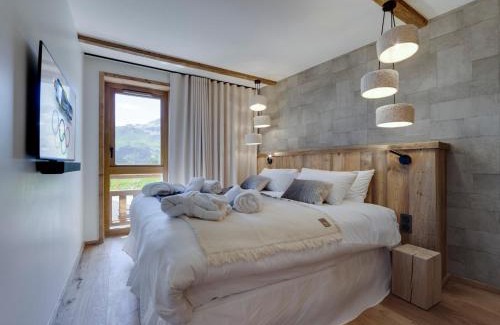 Le Fornet Apartment | Appartement duplex à Val d'Isère, sauna, cheminée, 4 chambres en suite, parking, pour 8 personnes - FR-1-567-123
