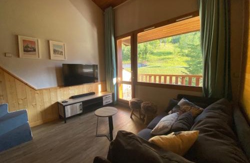 Les Avanchers-Valmorel Apartment | Appartement duplex 6 couchages 2sdb Parking Ménage inclus