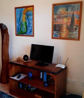 Playa de la Calera Apartment | Appartement Lona, El Cieno mit Pool direkt am Meer