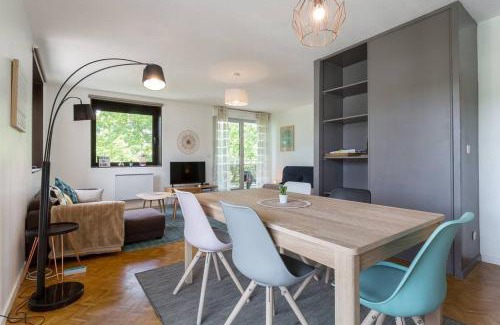2nd Arrondissement Apartment | Appartement Lyon Centre Confluence 100 m2 Parking Terrasses