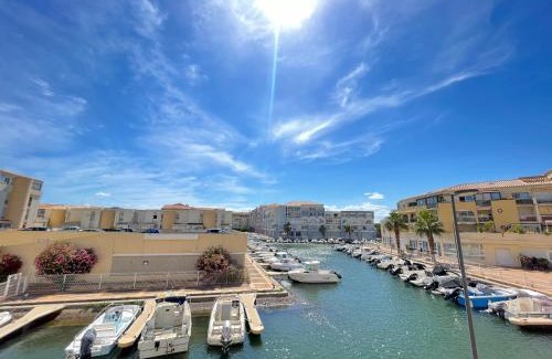 Sete Apartment | Appartement moderne, 2 pièces cabine, terrasse et véranda, proche plage, parking privé - FR-1-338-133