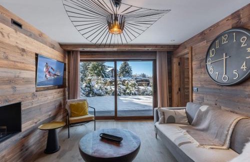 Le Planellet Apartment | Appartement moderne avec espace bien-être et proche télécabine à Megève - FR-1-569-188