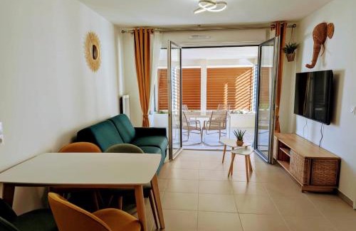 Saint-Sylvestre Apartment | Appartement neuf T2 calme avec terrasse - Proche Marché Liberation