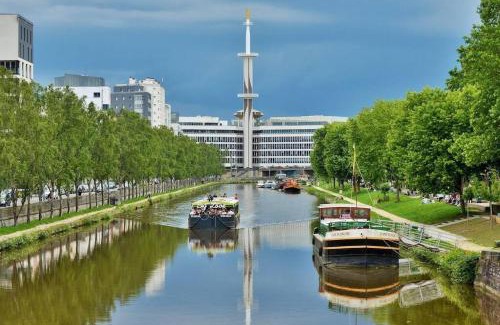 Moulin du Comte Apartment | Appartement Rennes stade parking gratuit