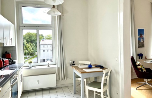 Stralsund Apartment | Appartement S - Ferienwohnung am Theater Haus Olaf Palme 1