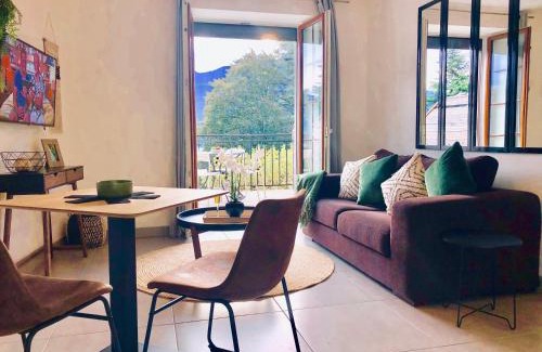 Aix-les-Bains Apartment | Appartement T2, vue lac, climatisé, parking, tout confort