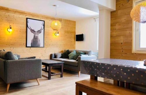 Genos Apartment | Appartement T4 8 couchages spacieux et cosy au pied des pistes